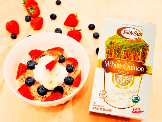 Quinua con Yogurt y Frutas
