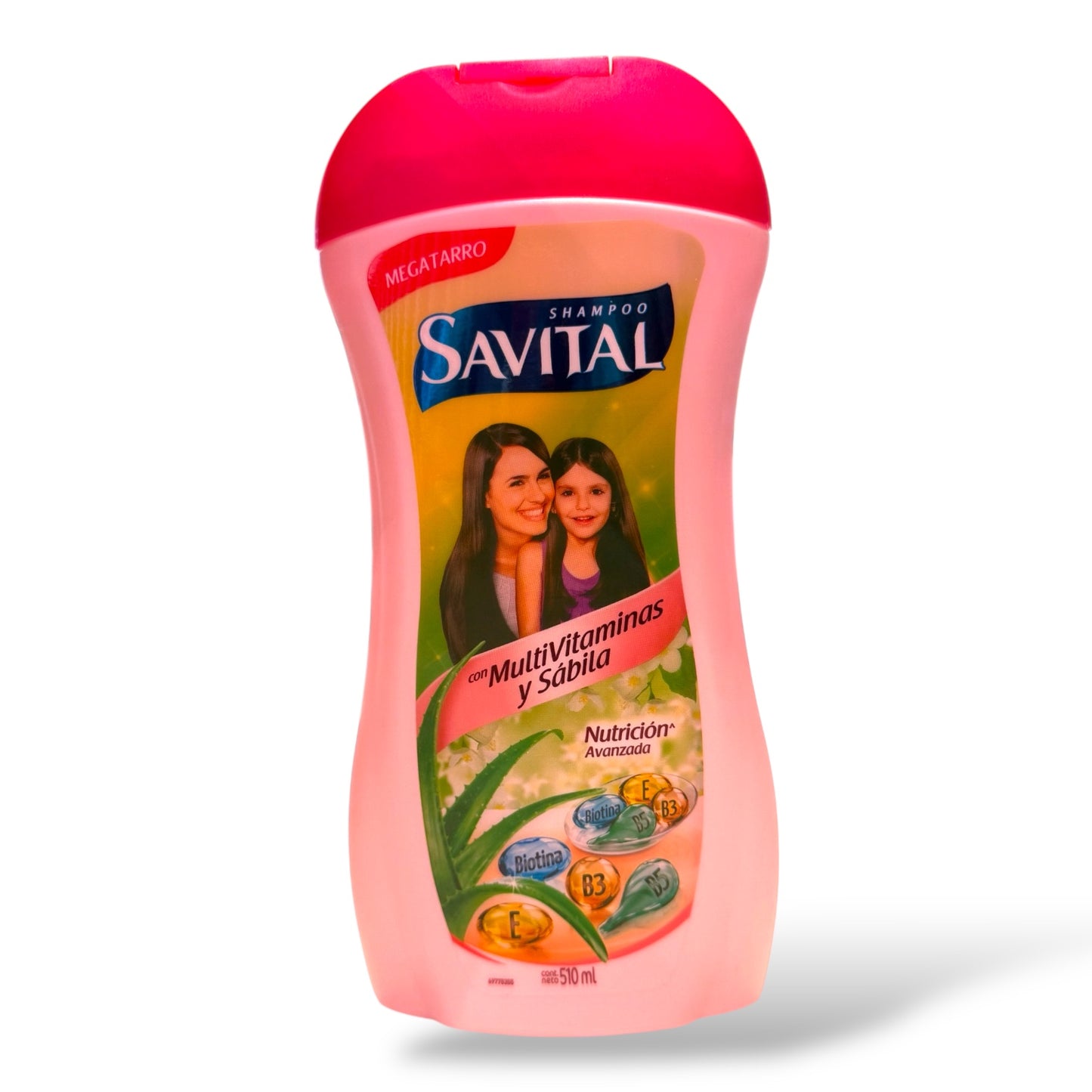 Shampoo con Multivitaminas y Sávila