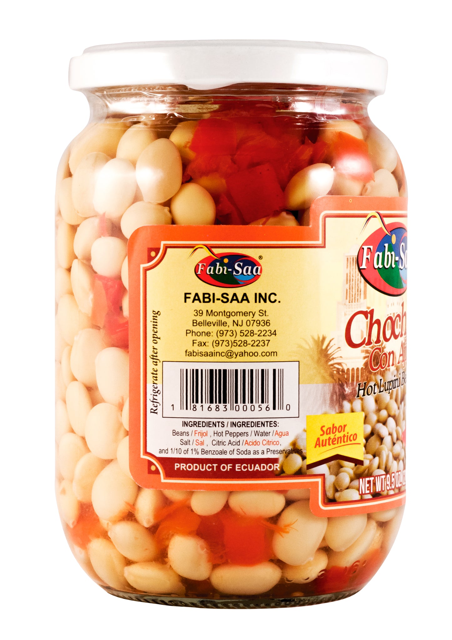 Chochos con Aji -13oz-Fabi Saa Online Sales LLC