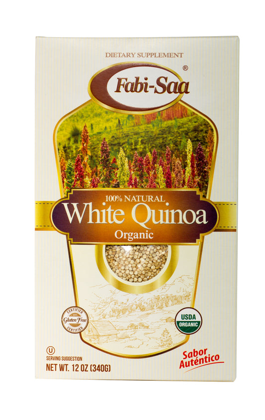 WHITE QUINOA ORGANIC X 12OZ-Fabi Saa Online Sales LLC
