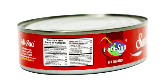 Ecua Sardina en Tomate Pica Pica 15 oz-Fabi Saa Online Sales LLC
