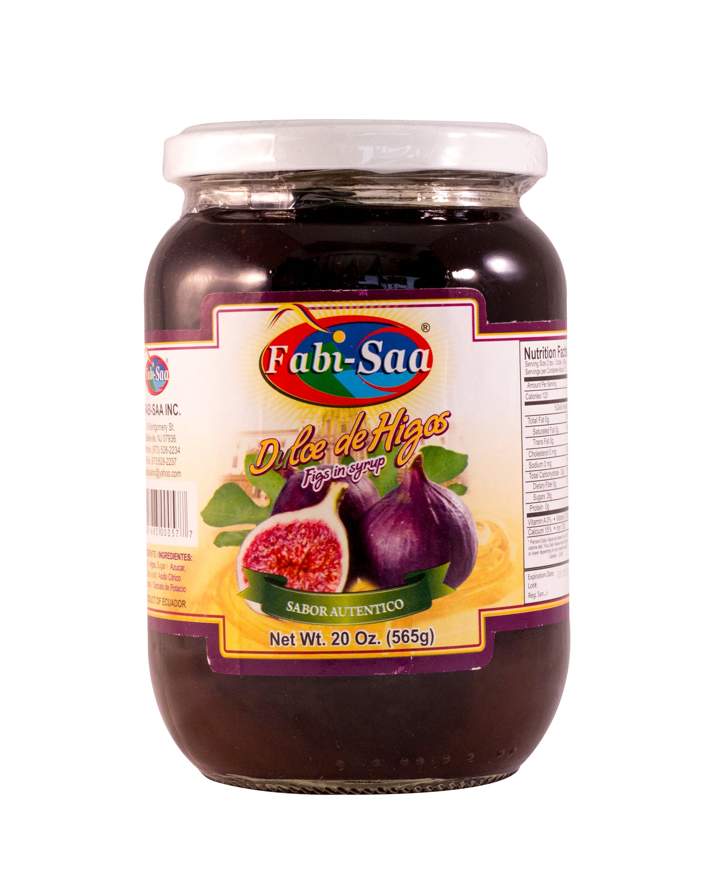 Dulce de Higos - 20oz-Fabi Saa Online Sales LLC