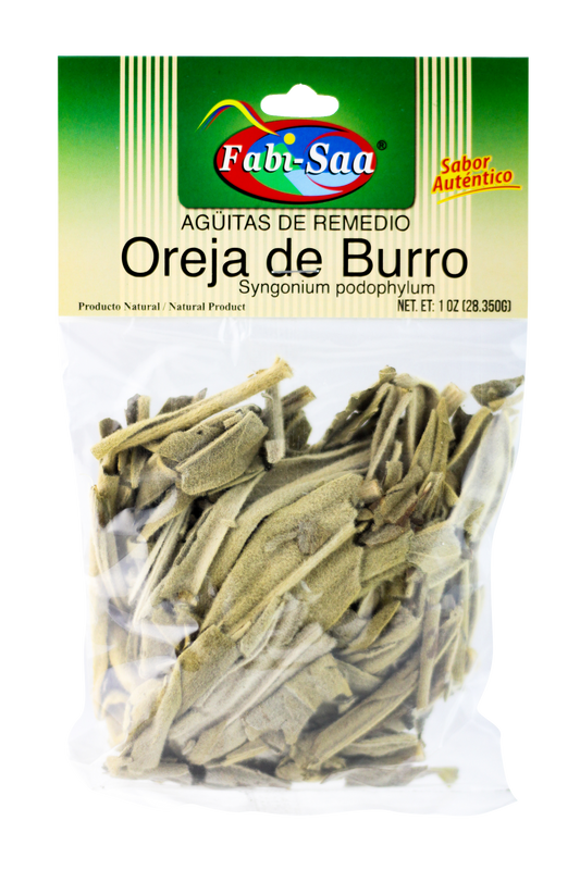 Agüitas de Remedio Oreja de Burro -1oz-Fabi Saa Online Sales LLC