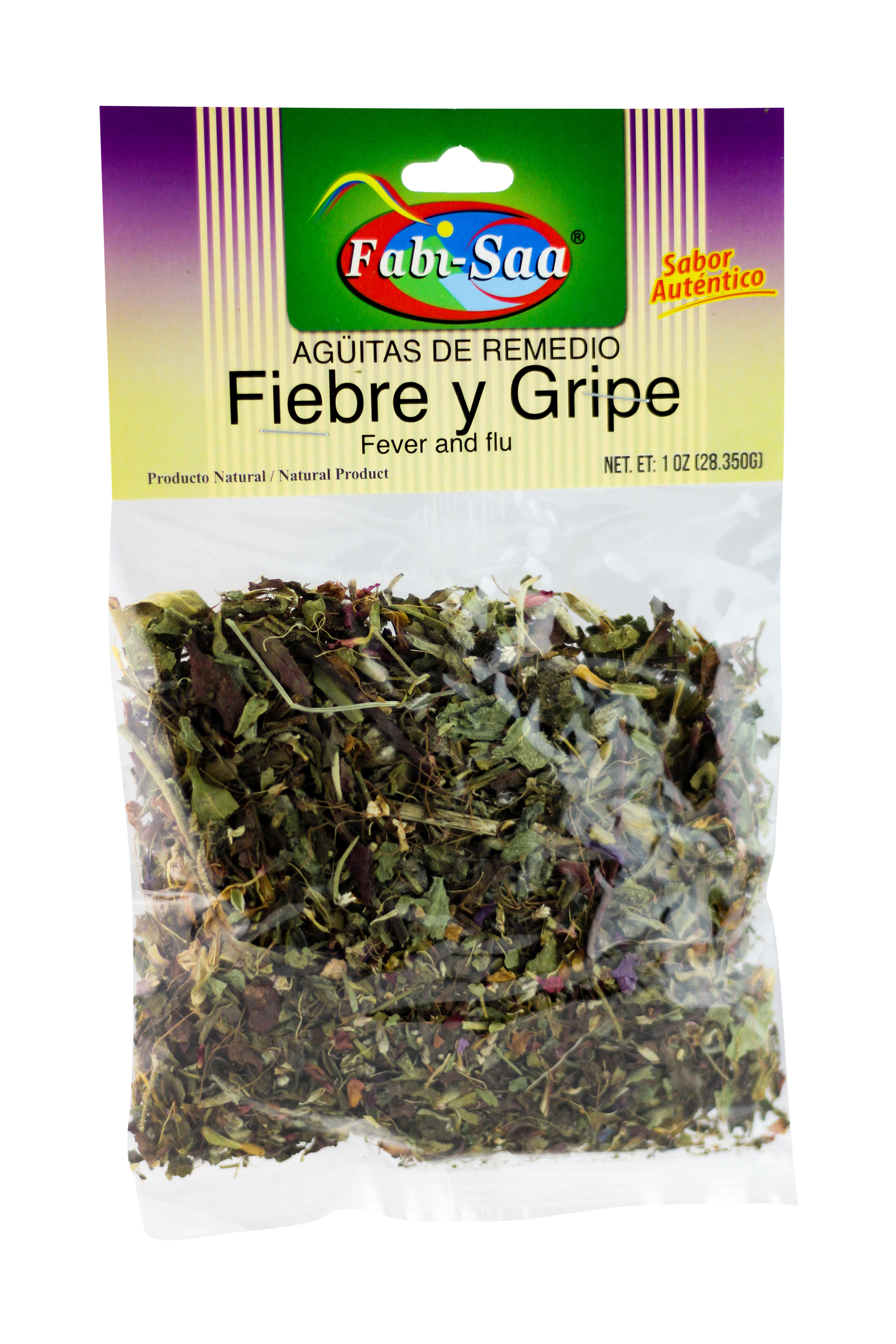 Agüitas de Remedio Hierbas para Fiebre y Gripe -1oz-Fabi Saa Online Sales LLC