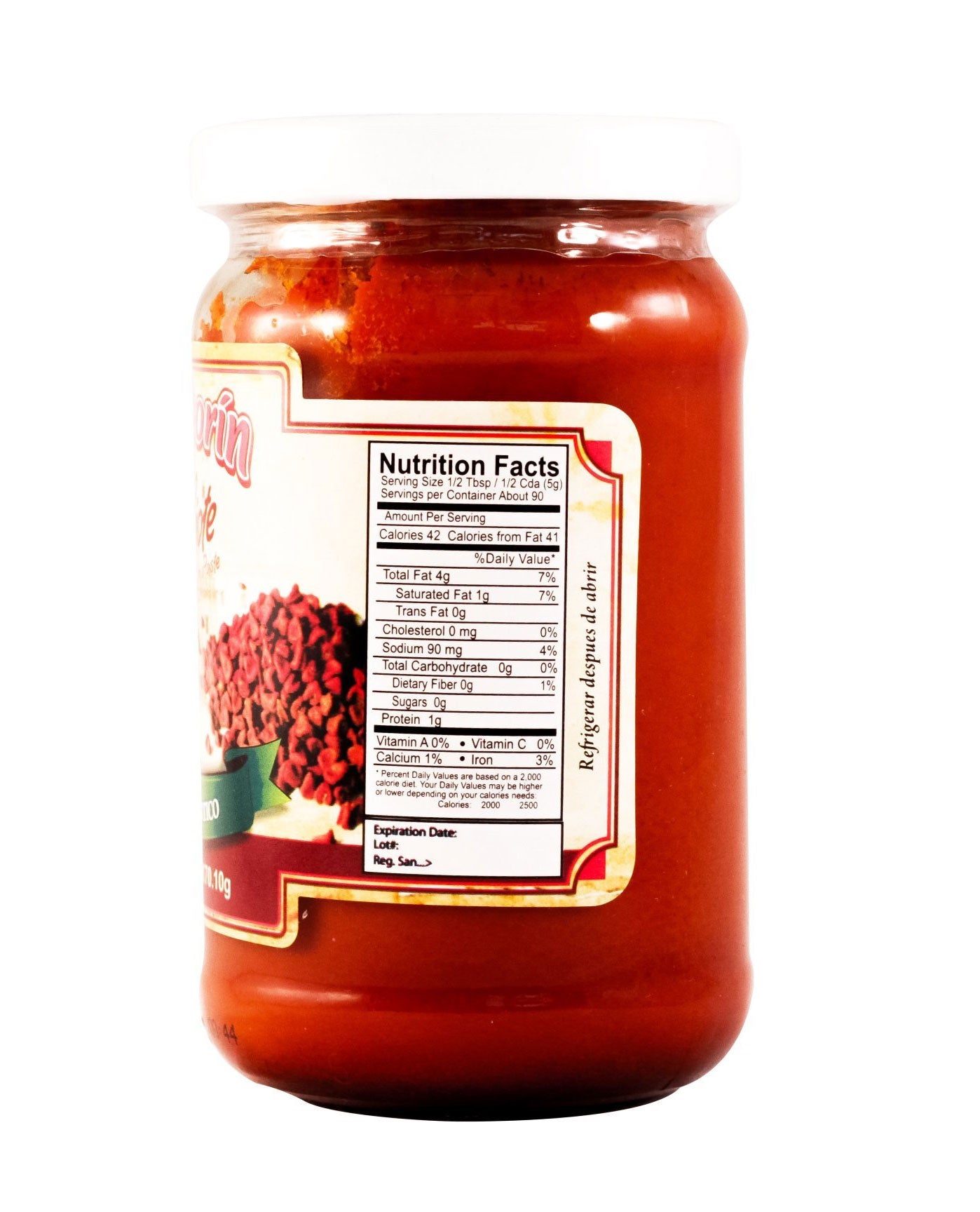 Achiote en Pasta - 6oz-Fabi Saa Online Sales LLC