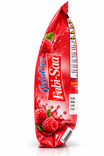 Gelatina Sabor a Frambueza