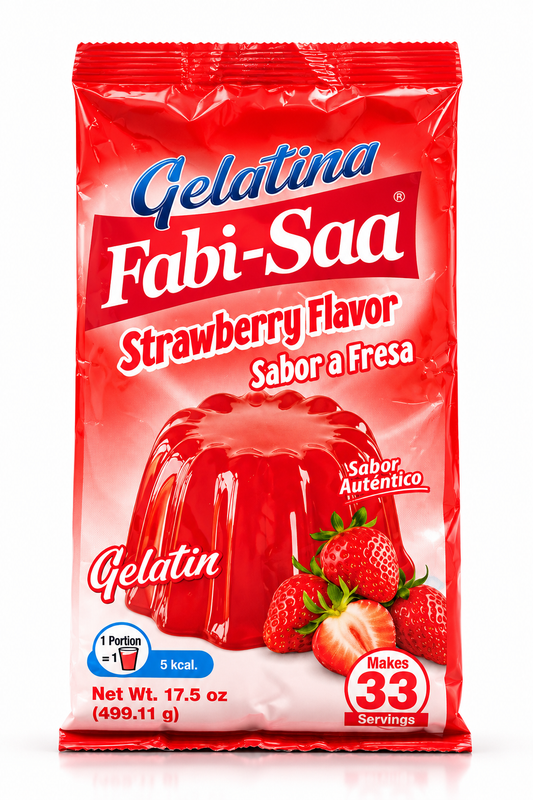 Gelatina Sabor a Fresa