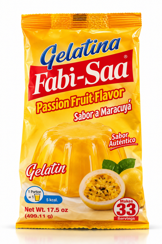 Gelatina Sabor a Maracuá