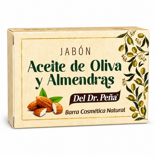 JABON ACEITE DE OLIVA Y ALMENDRAS