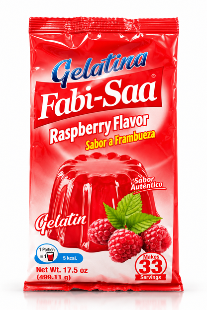 Gelatina Sabor a Frambueza
