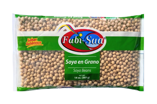 Soya en granos seco 14 oz