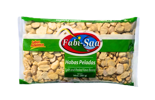 Habas Peladas 14 oz