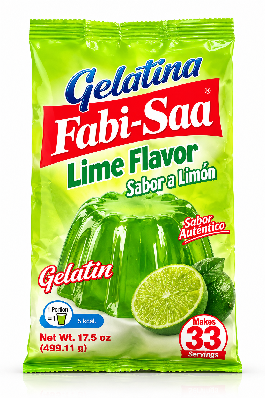Gelatina Sabor a Limón