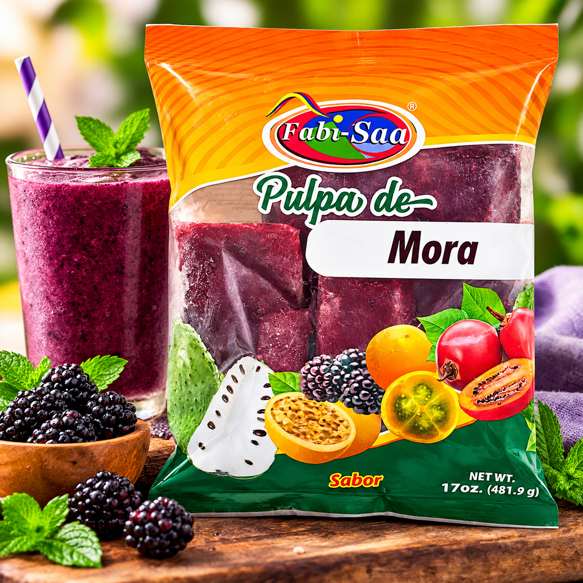 PULPA DE MORA