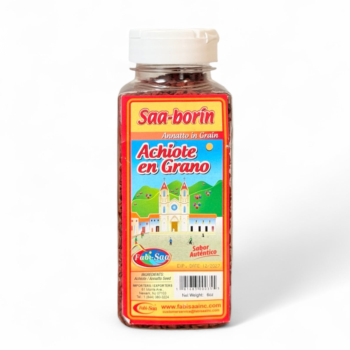 Saa-borín Achiote en Grano