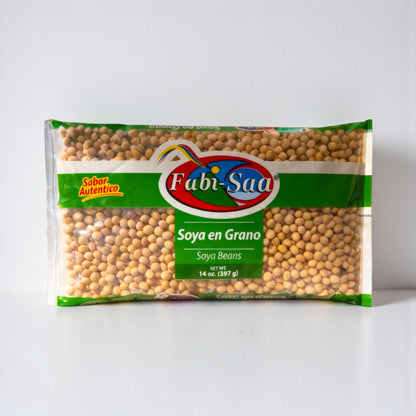 Soya en granos seco 14 oz