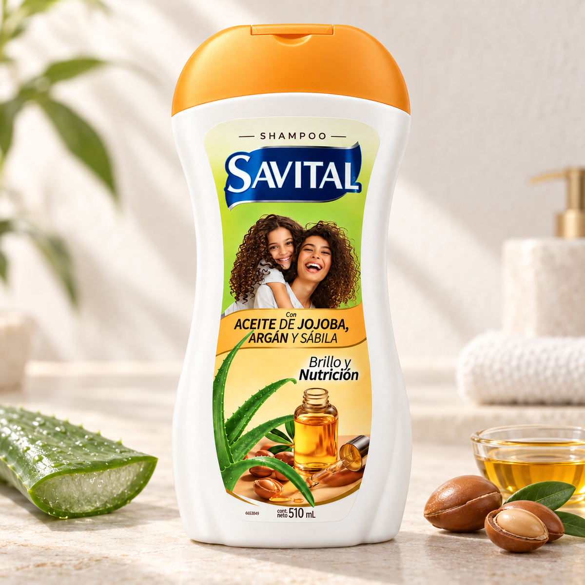 SHAMPOO SAVITAL JOJOBA ARGÁN
