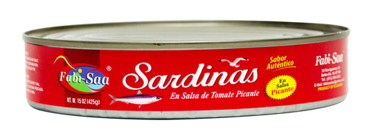 Ecua Sardina en Tomate Pica Pica 15 oz-Fabi Saa Online Sales LLC
