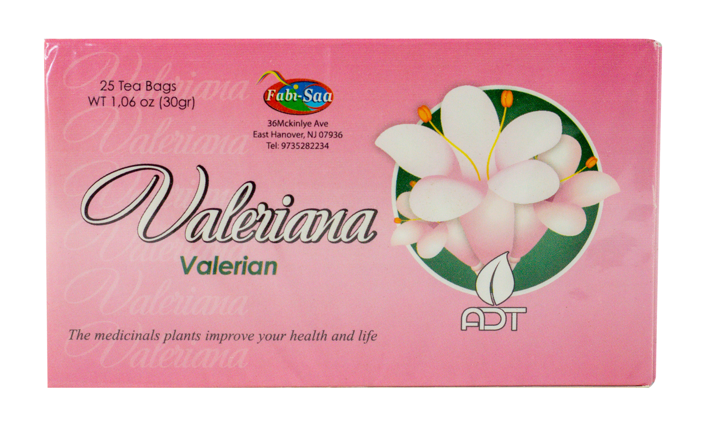 Te Valeriana 1 oz-Fabi Saa Online Sales LLC