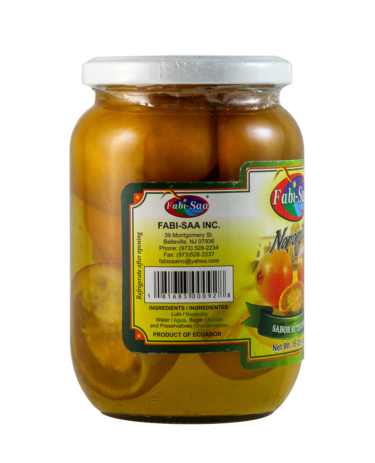 Dulce de Naranjilla -16 oz-Fabi Saa Online Sales LLC