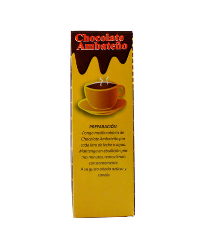 Chocolate Ambateño en tableta 7 oz-Fabi Saa Online Sales LLC