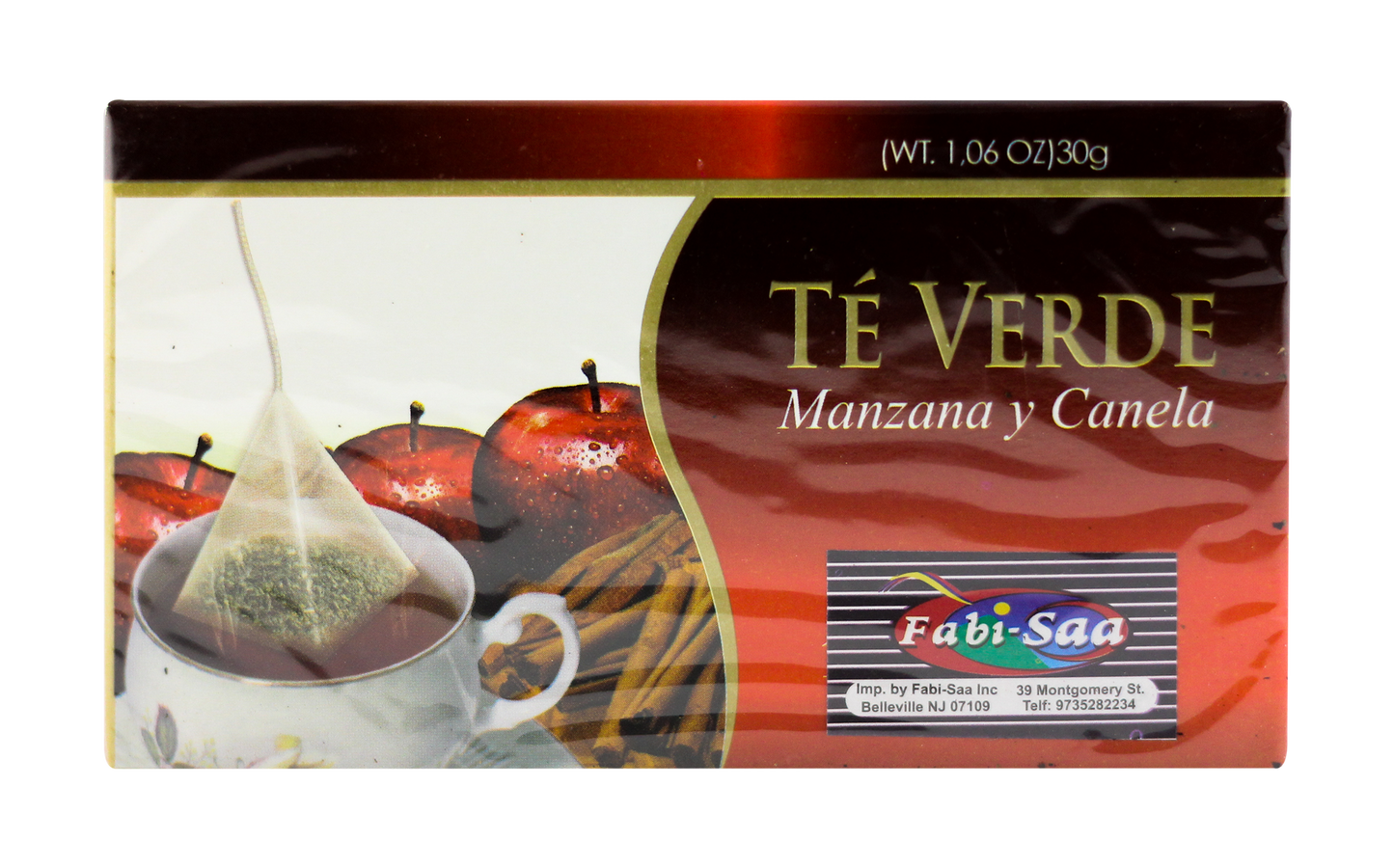 TE VERDE MANANA Y CANELA-Fabi Saa Online Sales LLC