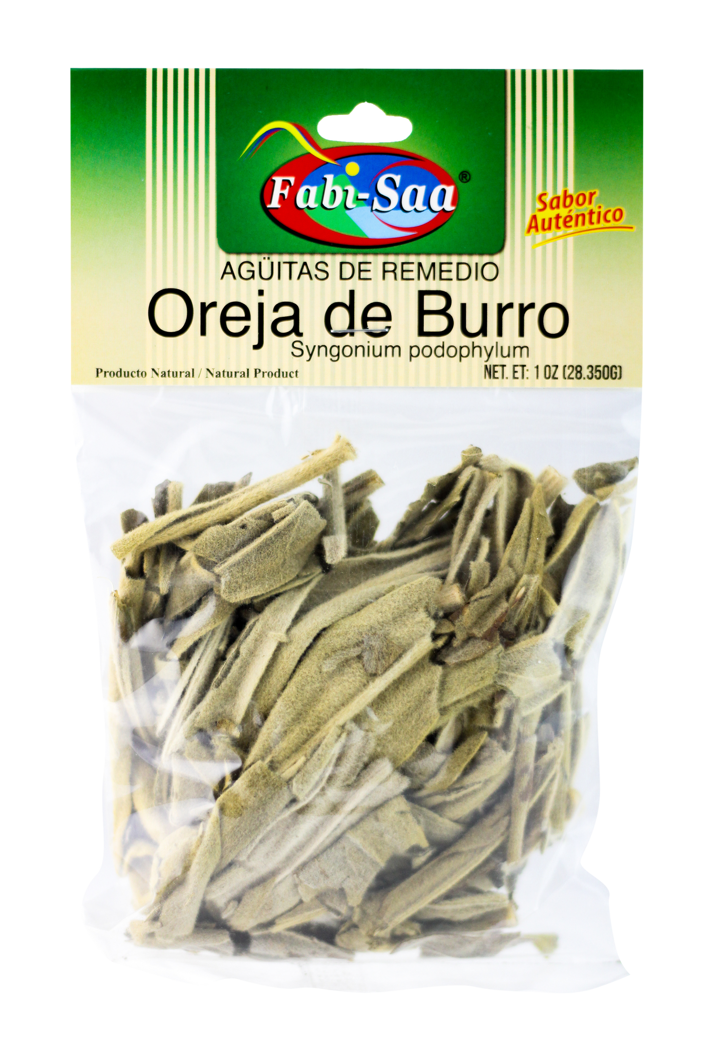 Agüitas de Remedio Oreja de Burro -1oz-Fabi Saa Online Sales LLC
